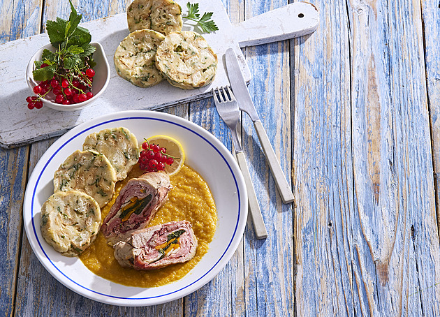 Vepřové závitky a la svíčková - šťavnatý oběd plný tradiční chuti