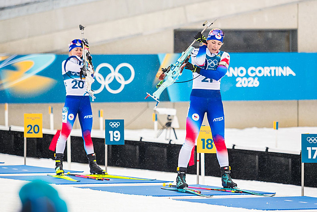Terky V. na závěr štafety. Češky i bez Davidové říkají: Chceme jet o první šestku