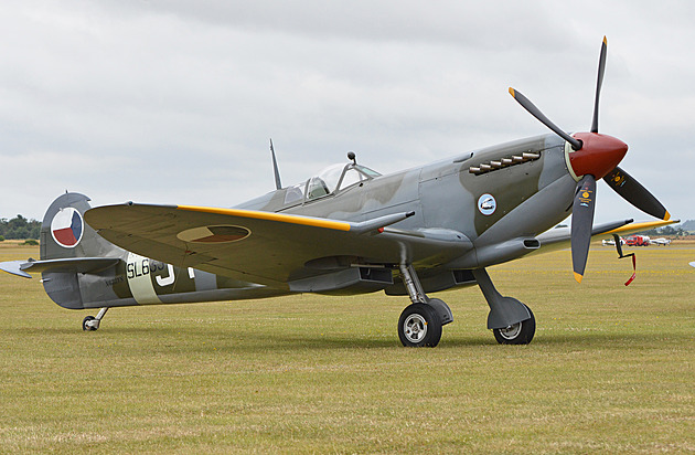 Československý spitfire je na prodej. Legendární stíhačka obletěla celý svět