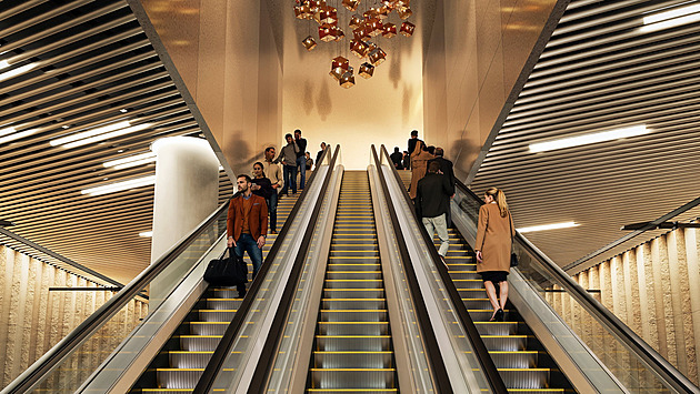 V Dejvicích budou vlaky jezdit pod zemí, nádražní vestibul bude spojený s metrem