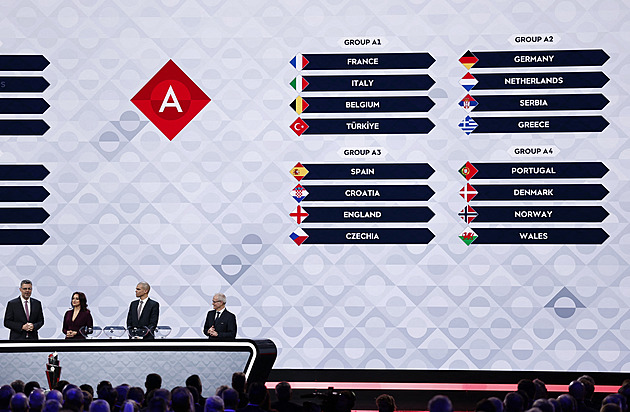 Těžká skupina pro Čechy. V Lize národů narazí na Španělsko, Chorvatsko a Anglii