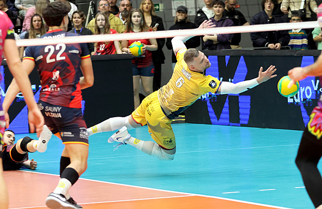 Lvi Praha ve volejbalové Lize mistrů na obhájce titulu z Perugie nestačili