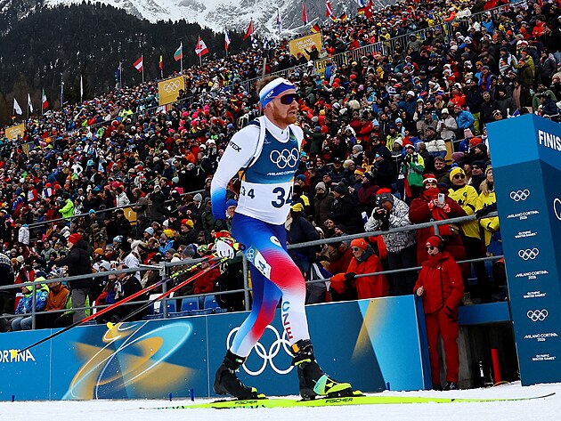 �esk� z�vodn�k V�t�zslav Hornig b�hem individu�ln�ho z�vodu mu�� na 20...