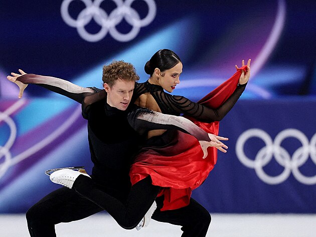 Madison Chockov� a Evan Bates ve sv�m voln�m tanci.