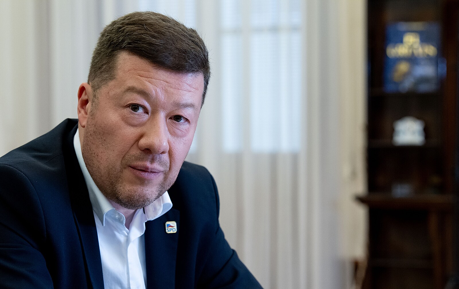 Pavel nemůže vést delegaci, je lídrem opozice, řekl Okamura. Vystrčil chce dialog