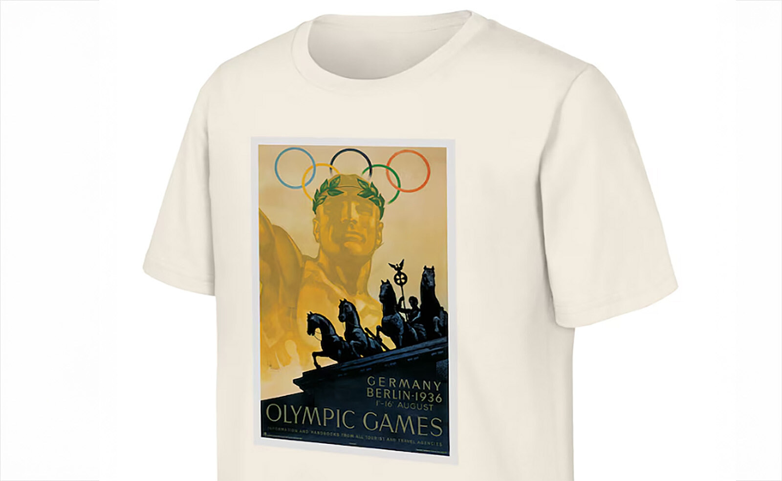 Prodáváte trika s motivem olympiády z nacistické éry, kritizují MOV v Německu