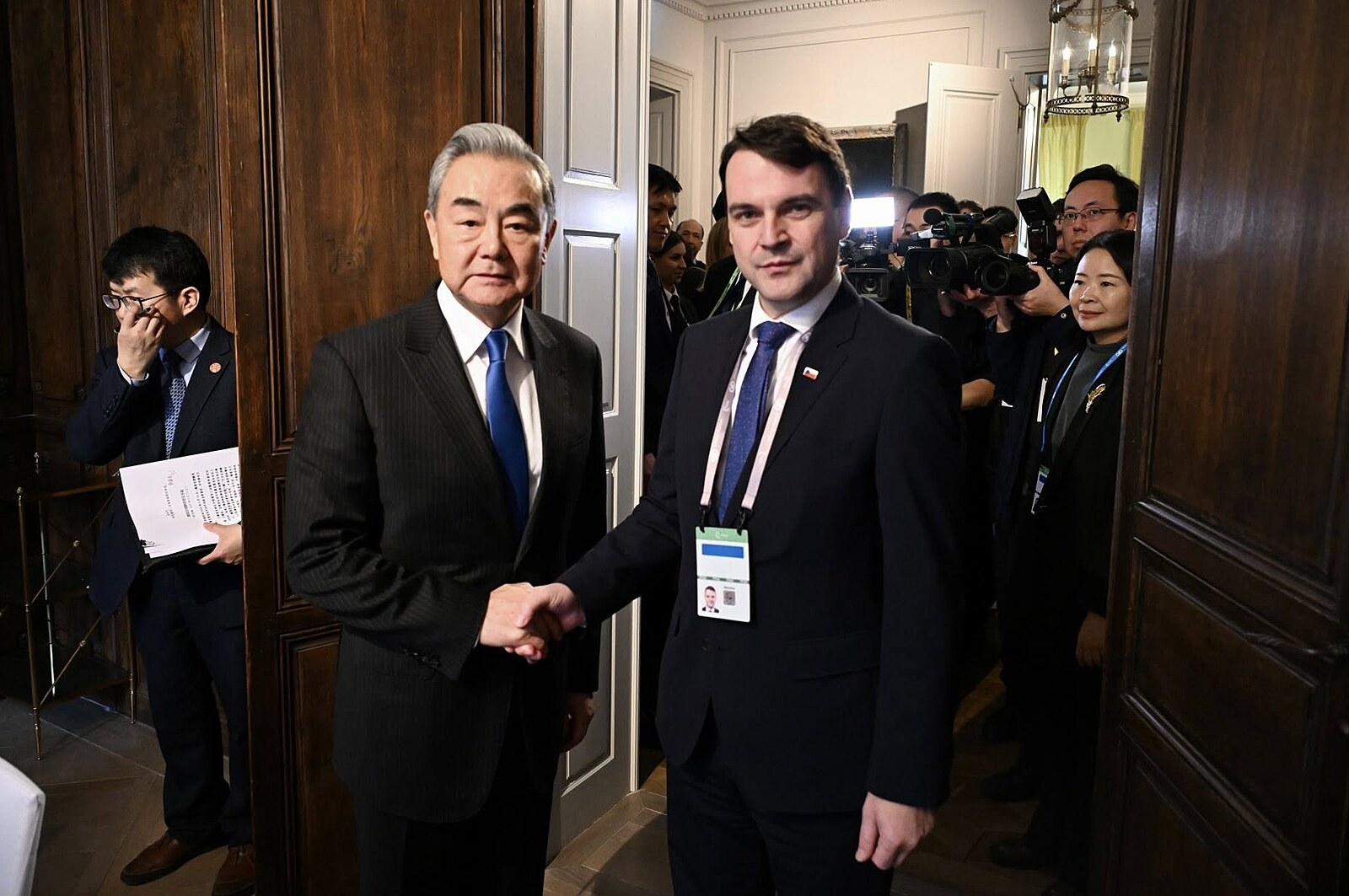 Macinka se v Mnichově sešel s čínským i černohorským protějškem. Domlouvali spolupráci