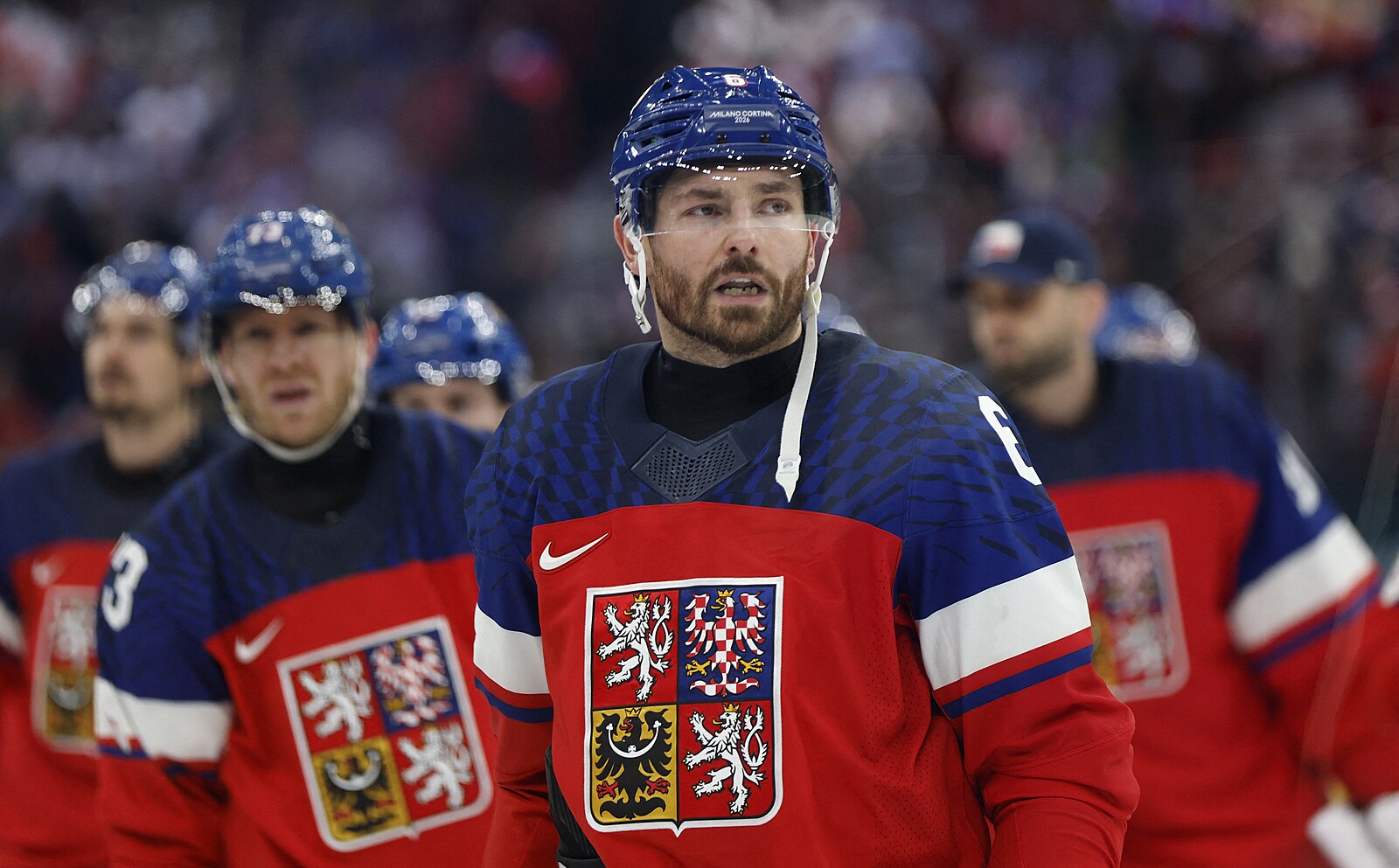 Bez gólu, bez radosti. České vlajky v Miláně brzy zplihly, hokejisté Kanadě nestačili