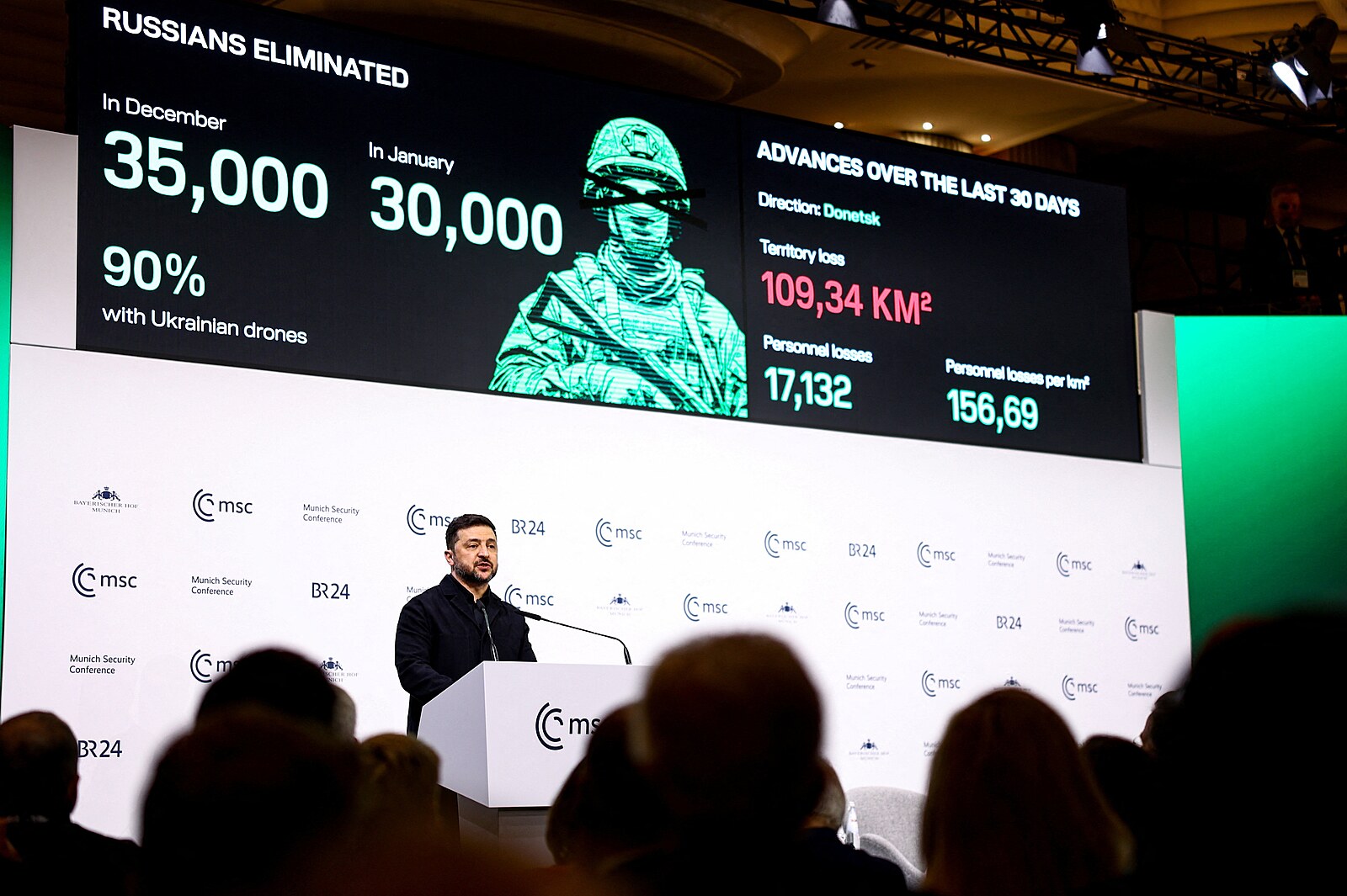 Putin doufá v nový Mnichov, řekl Zelenskyj. Poděkoval Česku za muniční iniciativu