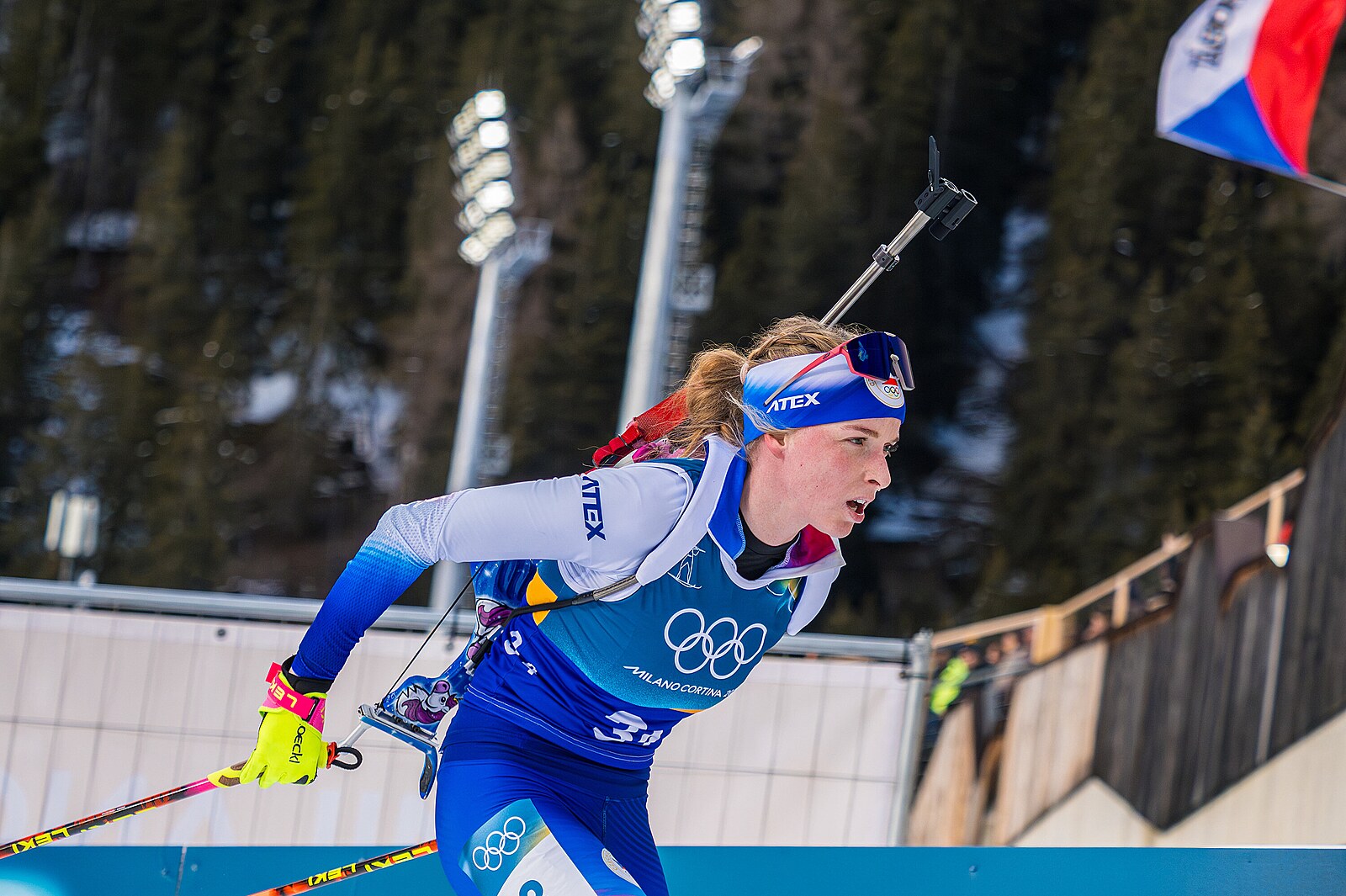 V trénincích vypadala dobře. Davidová poběží sprint, nahradí unavenou Jislovou
