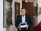 Jednání  koali�ní rady ANO, SPD a Motorist�. Na snímku premiér Andrej Babi�...