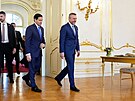 Americký ministr zahrani�í Marco Rubio nav�tívil Slovensko. (15. února 2026)