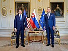 Americký ministr zahrani�í Marco Rubio nav�tívil Slovensko. (15. února 2026)