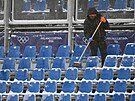 Po�así komplikuje i druhé kolo slalomu mu��. (16. února 2026)