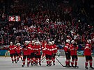 �e�tí hokejisté podlehli �výcar�m 3:4 v prodlou�ení. (15. února 2026)