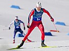 Johannes Hösflot Klaebo ve �tafet� mu��.