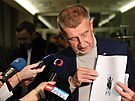 Andrej Babi� nav�tívil Krajskou nemocnici Liberec. (17. února 2026)