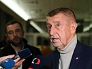 Andrej Babi� nav�tívil Krajskou nemocnici Liberec. (17. února 2026)