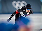 Martina Sáblíková na její poslední olympiád� v Milán�. (12. února 2026)