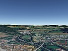 Aeroklub ve Starém M�st� u Moravské T�ebové si nechal v Google Earth vytvo�it...