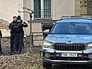 V areálu psychiatrické nemocnice v pra�ských Bohnicích ho�elo. (18. února 2026)