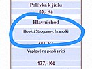 Zm�na pravidel n�které jídelní lístky chyb nezbavila.