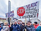 Demonstrace na podporu prezidenta Petra Pavla v Hradci Králové (15. února 2026)