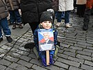 V Ústí nad Labem se se�la zhruba tisícovka ú�astník� manifestace na podporu...