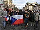 V Ústí nad Labem se se�la zhruba tisícovka ú�astník� manifestace na podporu...