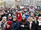 Demonstrace Milionu chvilek na podporu prezidenta Petra Pavla v Ostrav� (15....
