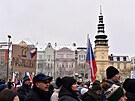 Demonstrace Milionu chvilek na podporu prezidenta Petra Pavla v Ostrav� (15....