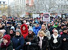 Demonstrace Milionu chvilek na podporu prezidenta Petra Pavla v Ostrav� (15....