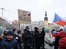 Demonstrace Milionu chvilek na podporu prezidenta Petra Pavla v Ostrav� (15....