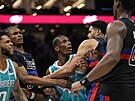 Miles Bridges z Charlotte Hornets, Ausar Thompson z Detriot Pistons, Moussa...