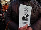 Demonstrace Milionu chvilek na podporu prezidenta Petra Pavla v Ústí nad Labem....