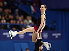 Loulia Chtchetininaová a Michal Wozniak z Polska b�hem volné jízdy v...