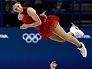 Deanna Stellatová-Dudeková a Maxime Deschamps z Kanady vystupují b�hem volné...