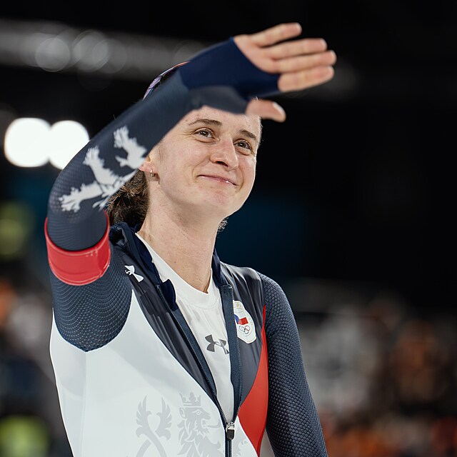 Lou�en� S�bl�kov� s div�ky v Mil�n�. (12. �nora 2026)