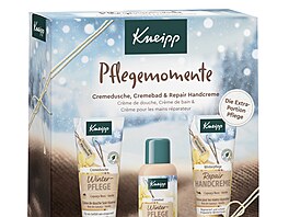 Dárková sada Zimní pé�e s h�ejivou o�echovovanilkovou v�ní vám zp�íjemní den a...