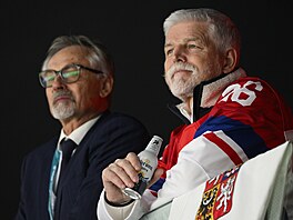 �eský prezident Petr Pavel na zimních olympijských hrách v Milán�. (6. února...