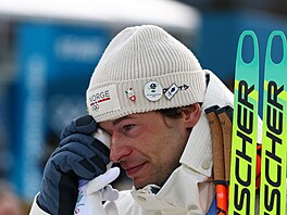 Sturla Holm Laegreid, bronzový medailista z olympijského individuálního závodu...