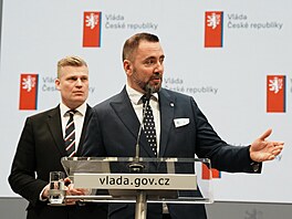P�vodní nominant Motorist� na ministra Filip Turek a jeho náhradník Igor...