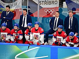 �eská st�ída�ka reaguje v utkání proti Francii.