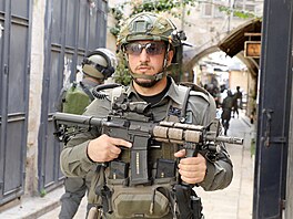 Izraelské armádní síly v Nábulusu na Západním b�ehu Jordánu. (11. února 2026)