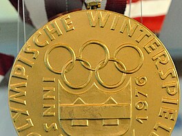 Zimní olympiáda se v Innsbrucku konala v roce 1976. Medaile navrhla rakouská...