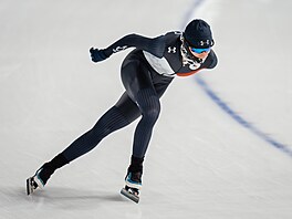 Martina Sáblíková vyrazila na trénink p�ed zít�ej�ím závodem na 5 kilometr�....