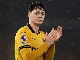 Ladislav Krej�í z Wolverhamptonu po utkání s Arsenalem.