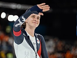 Lou�ení Sáblíkové s diváky v Milán�. (12. února 2026)