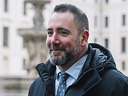 Kandidát na mnistra �ivotního prost�edí Igor �ervený  dorazil na Hrad za...