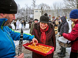 V Doudlebech na �eskobud�jovicku si v ned�li u�ívali tradi�ní masopustní...